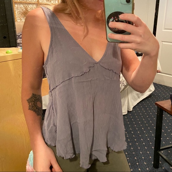 Free People Lavender Top - Picture 5 of 6